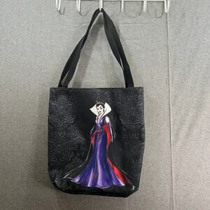 Disney Evil Queen Tote Art Shopper Black Bags